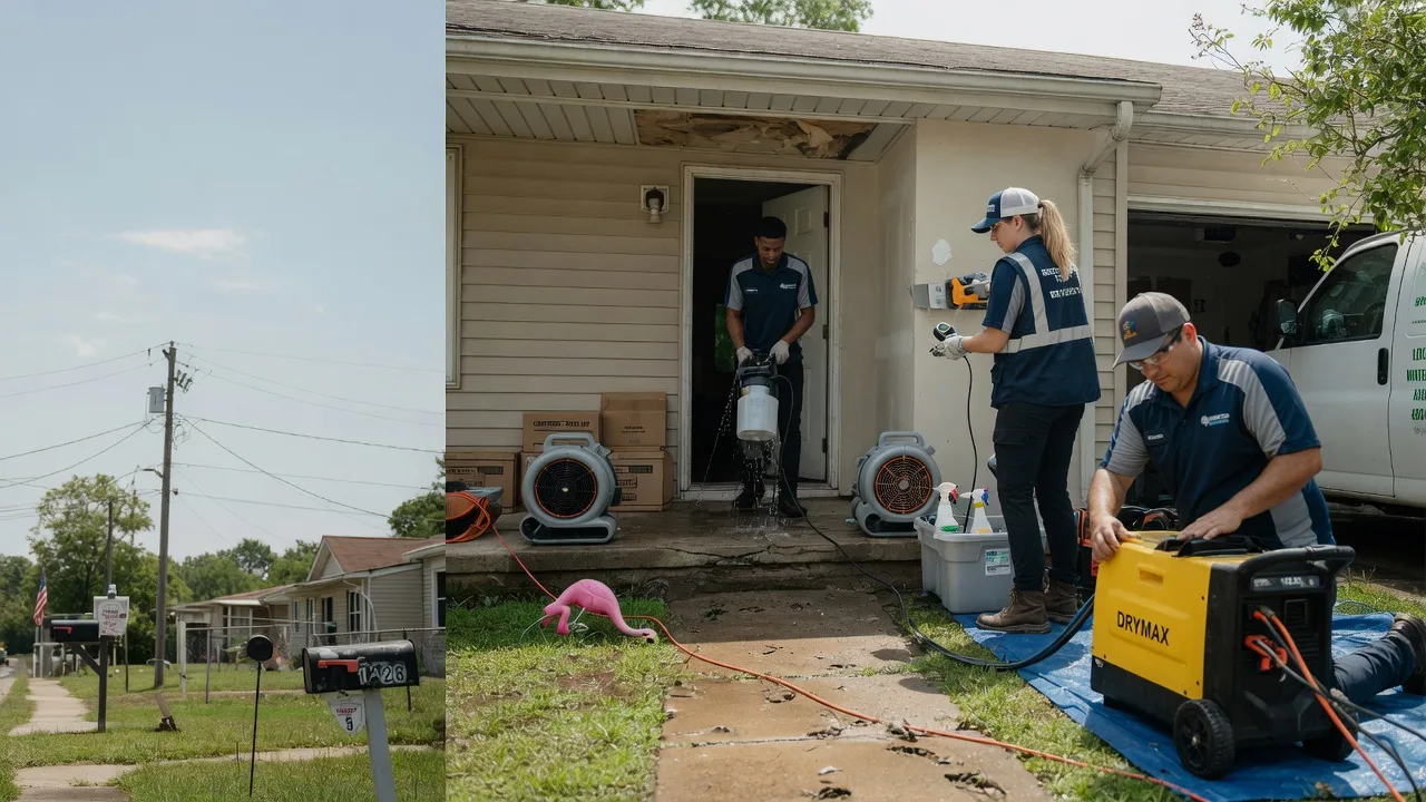 Storm Damage Water Removal in Frenchmans Bayou, AR near me
